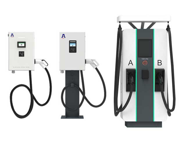 360kw智能分体桩一拖八快速充电解决方案