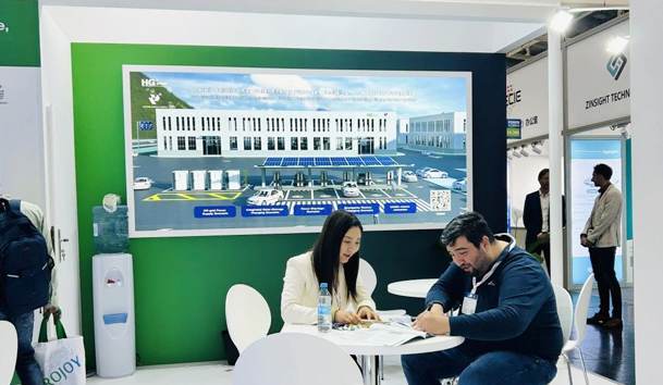开拓欧洲市场新篇章！银河集团携光储充一体化整体解决方案闪耀慕尼黑(图3)